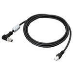 Kabel ethernet FHV7, kąt prosty, 10?m, super odporny na zginanie, złączka M12, FHV-VNLBX2 10M